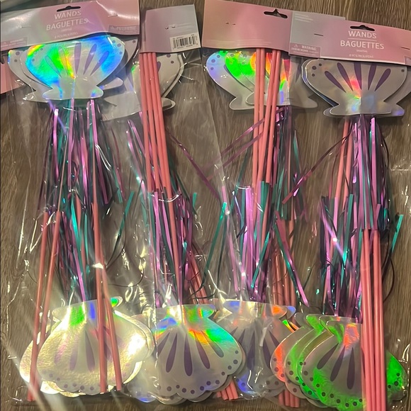 Holographic Shell Party Wands - Picture 1 of 1
